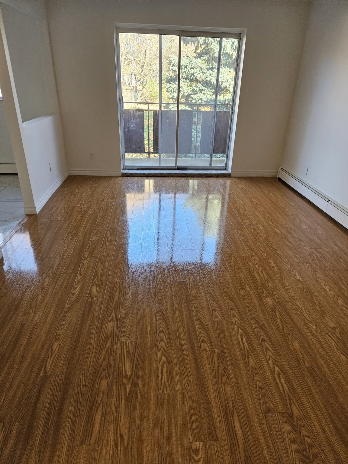 Apartment turnover flooring completed for property management client