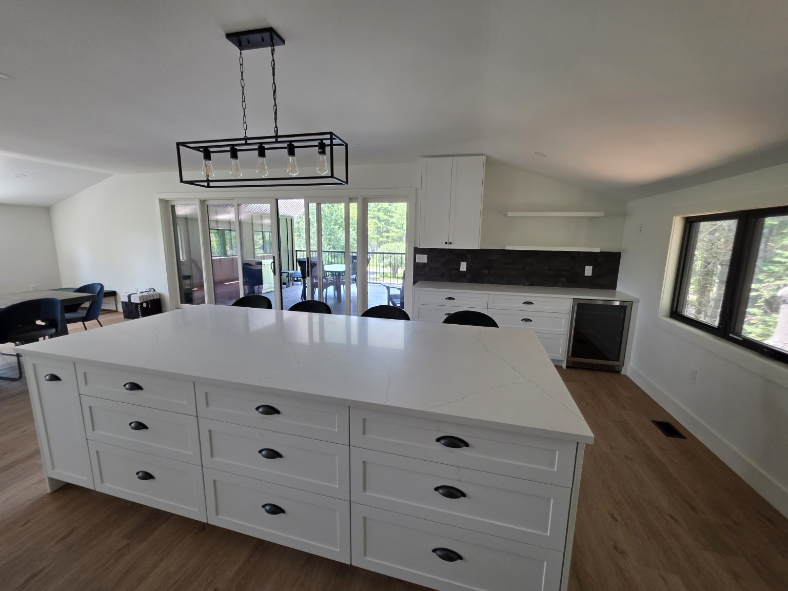 Finished ADU loft renovation managed by EDR General Contracting
