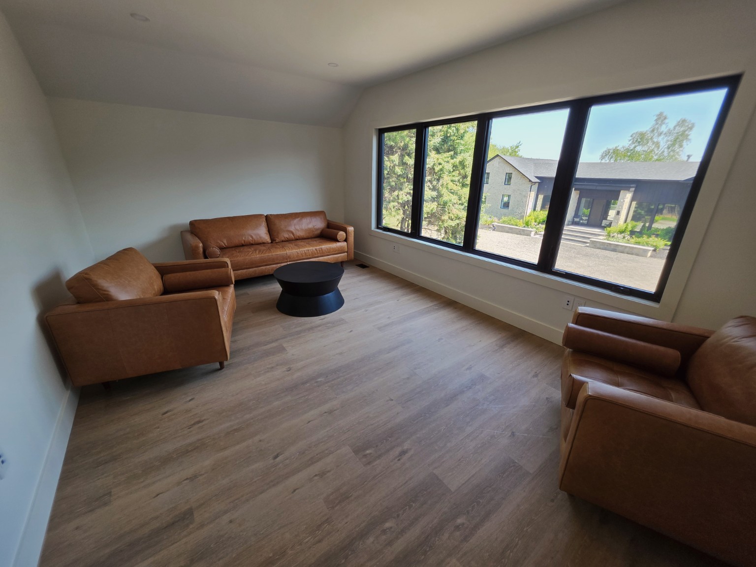 Completed ADU loft living space